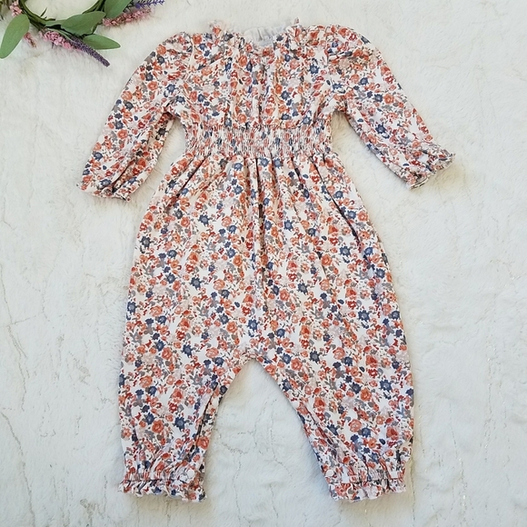 Mabel + Honey Floral Romper - Picture 1 of 5